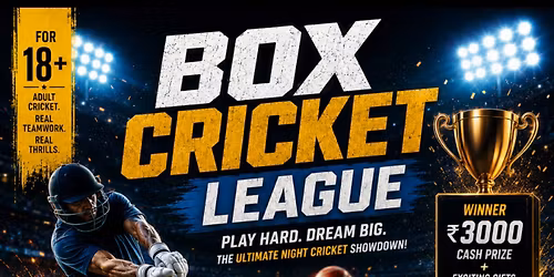 Box Cricket League (18+)