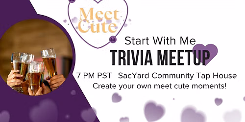 Start With Me: Singles Game Night 30s\/40s Sacramento