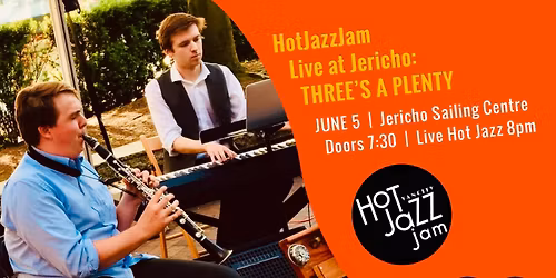 HotJazzJam Live at Jericho:  THREE\u2019S A PLENTY