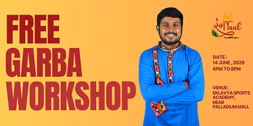 Free Garba Workshop