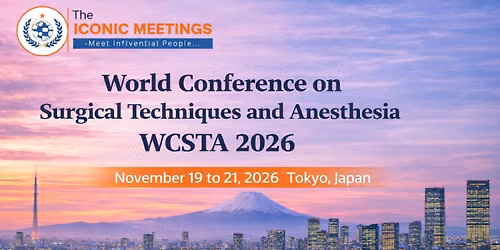 World Conference on Surgical Techniques & Anesthesia