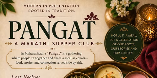 Pangat- A Marathi supper club