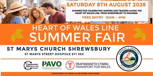 Heart of Wales Line Summer Fair