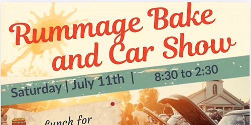 Rummage, Bake and Car Show