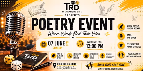 Poetry Open Mic Event