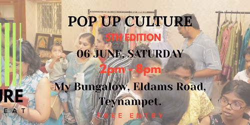 Pop Up Culture: 5th Edition