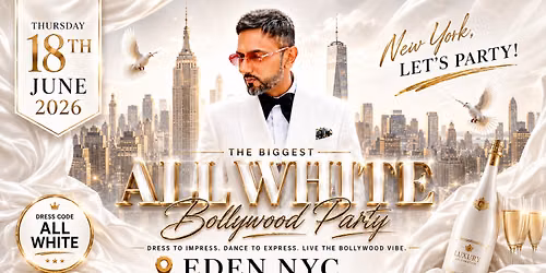 All White Bollywood Party. (ONCOREDJ)