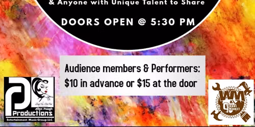 Art Out Loud Open Mic: Summer HEAT Edition