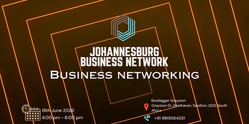 Business Networking Johannesburg 2026