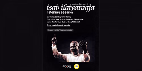 'Isai: Ilaiyaraaja' Listening Session