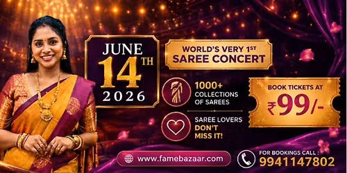LIVE WITH GEETHUMA The Saree Concert