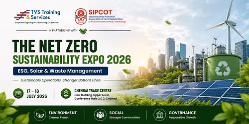 The Net Zero Sustainability Expo 2026 \u2013 ESG, Solar & Waste Management