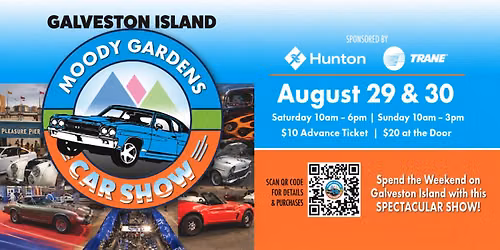 Moody Gardens 5th Annual Classic Car Show