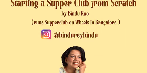 Starting a Supper Club from Scratch