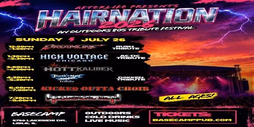 Hairnation 2026- An Outdoor 80s Tribute Festival