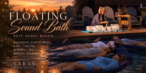Floating Sound Bath | July 11, 2026