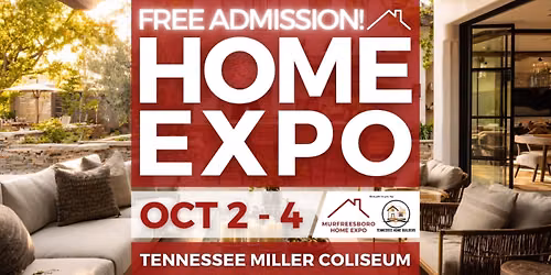 FREE Murfreesboro Home Expo, October 2026