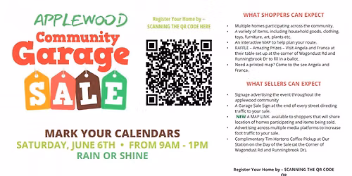 Applewood Community Garage Sale