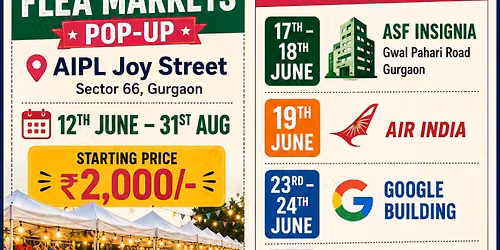 Events calendar For June to Aug