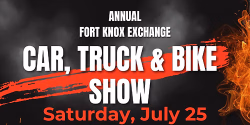 Fort Knox Main Exchange Annual Car, Truck & Bike Show