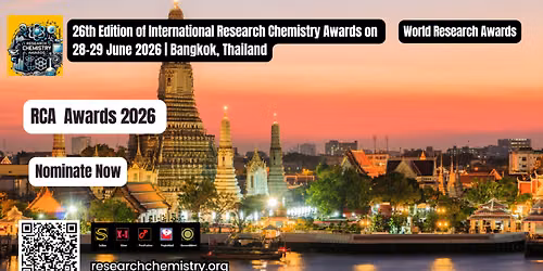 26th Edition of International Research Chemistry Awards