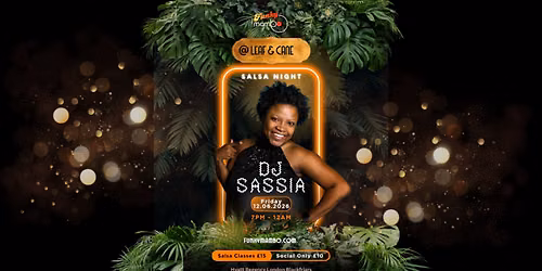 Funky Mambo Monthly Friday @Leaf & Cane - Salsa Night in the City