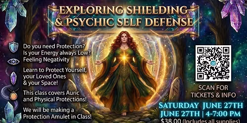 Shielding & Psychic Self Defense & Protection $38
