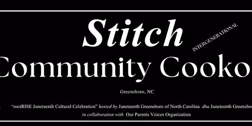 Stitch: Community Cookout ( Intergenerational )