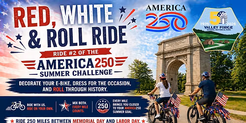 Red, White & Roll Ride