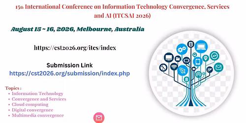 15th International Conference on Information Technology Convergence and Services (ITCS 2026)
