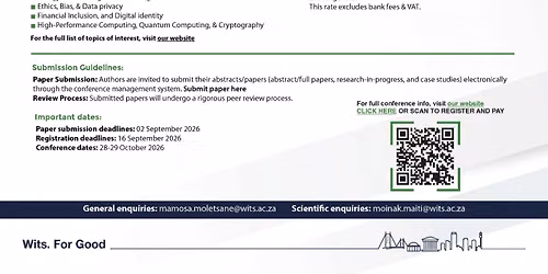 3rd Wits Global FinTech Conference 2026