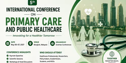 5th International Conference on Primary Care and Public Healthcare