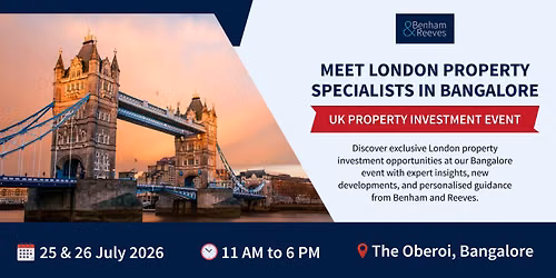 London Property Investment Showcase in Bangalore
