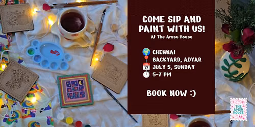 Sip And Paint at The Amsu House