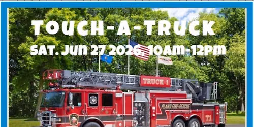 FREE: Touch-A-Truck with Foam Party