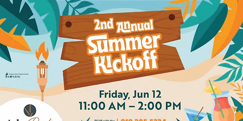 Luau Summer Cookout Open House