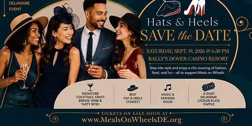 Hats & Heels, benefiting Meals On Wheels Delaware