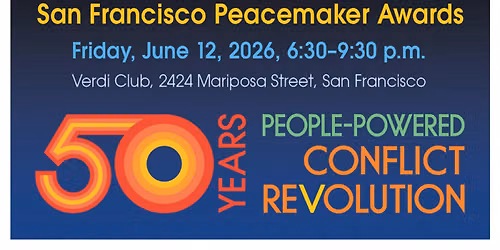 Community Boards' 50th Anniversary Gala + SF Peacemaker Awards