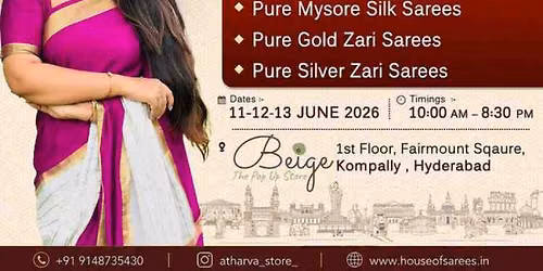 ATHARVA PURE MYSORE SILK SAREE TRUNKSHOW