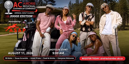 AIRDRIE REGIONAL CHAMBER - 25th ANNUAL GOLF CLASSIC