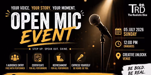 Poetry Open Mic Event