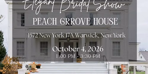 Bridal Show at Peach Grove House