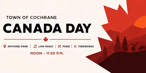 Town of Cochrane Canada Day 2026