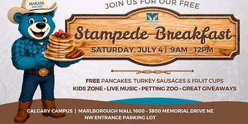 MaKami College Stampede Breakfast