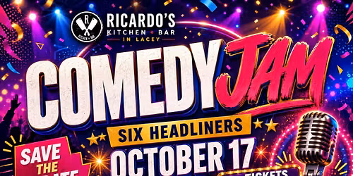 COMEDY JAM - SIX HEADLINERS - LACEY