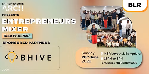Entrepreneur's Mixer (Bengaluru)