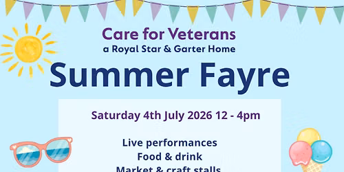 Care for Veterans Summer Fayre 2026