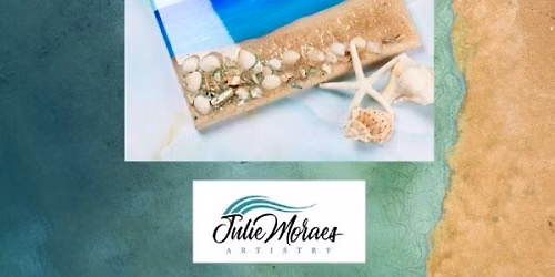  Ocean Wave Resin Painting Workshop *ADVANCED RESERVATION REQUIRED