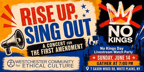Rise Up, Sing Out: A Concert for the First Amendment \u2014 Livestream Gathering