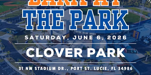 Bark at the Park June 6th at Clover Park — 31 NW Stadium Dr.